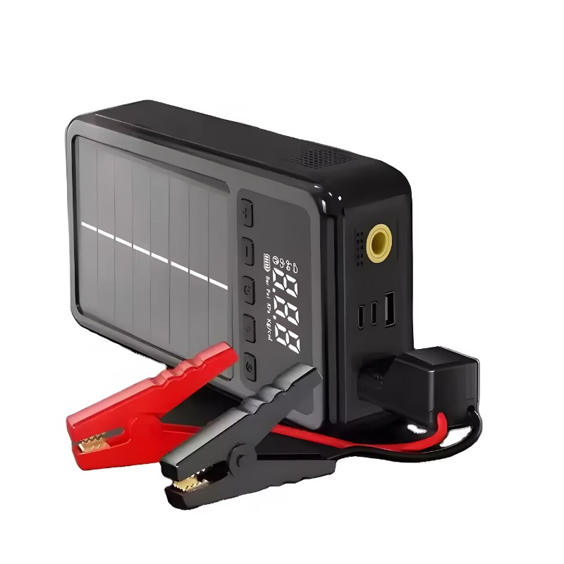 Solar Jump Starter Power Bank - Портативный пуско-зарядный устройство на солнечной энергии