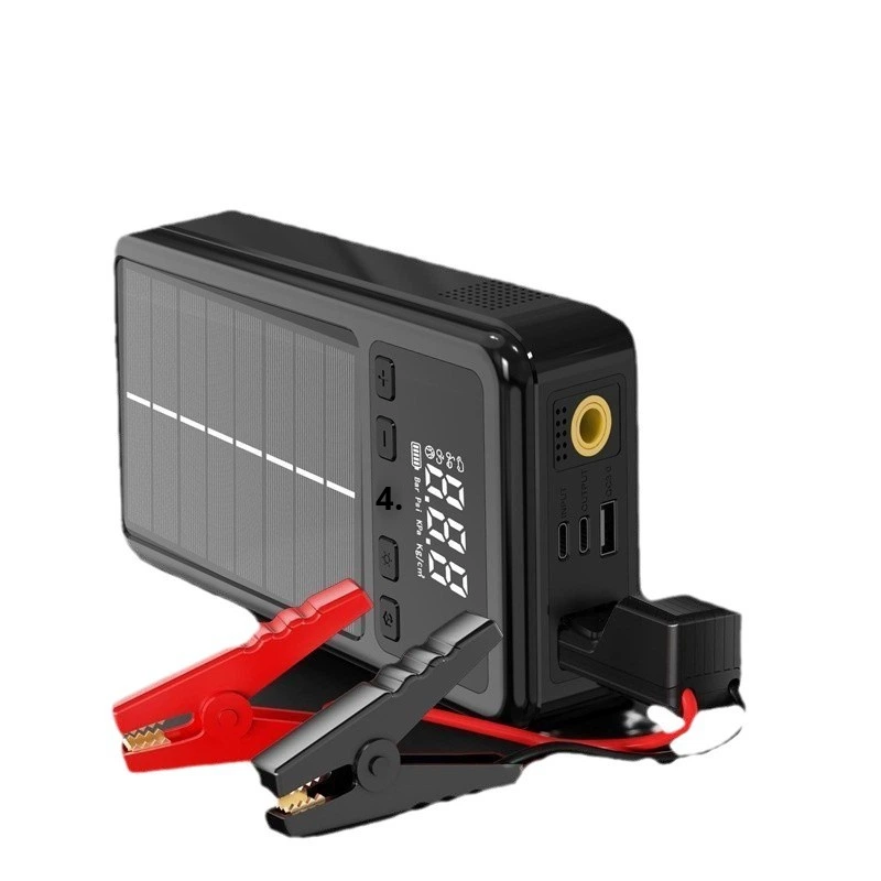 Solar Jump Starter Power Bank - Портативная солнечная зарядная станция MPPT для