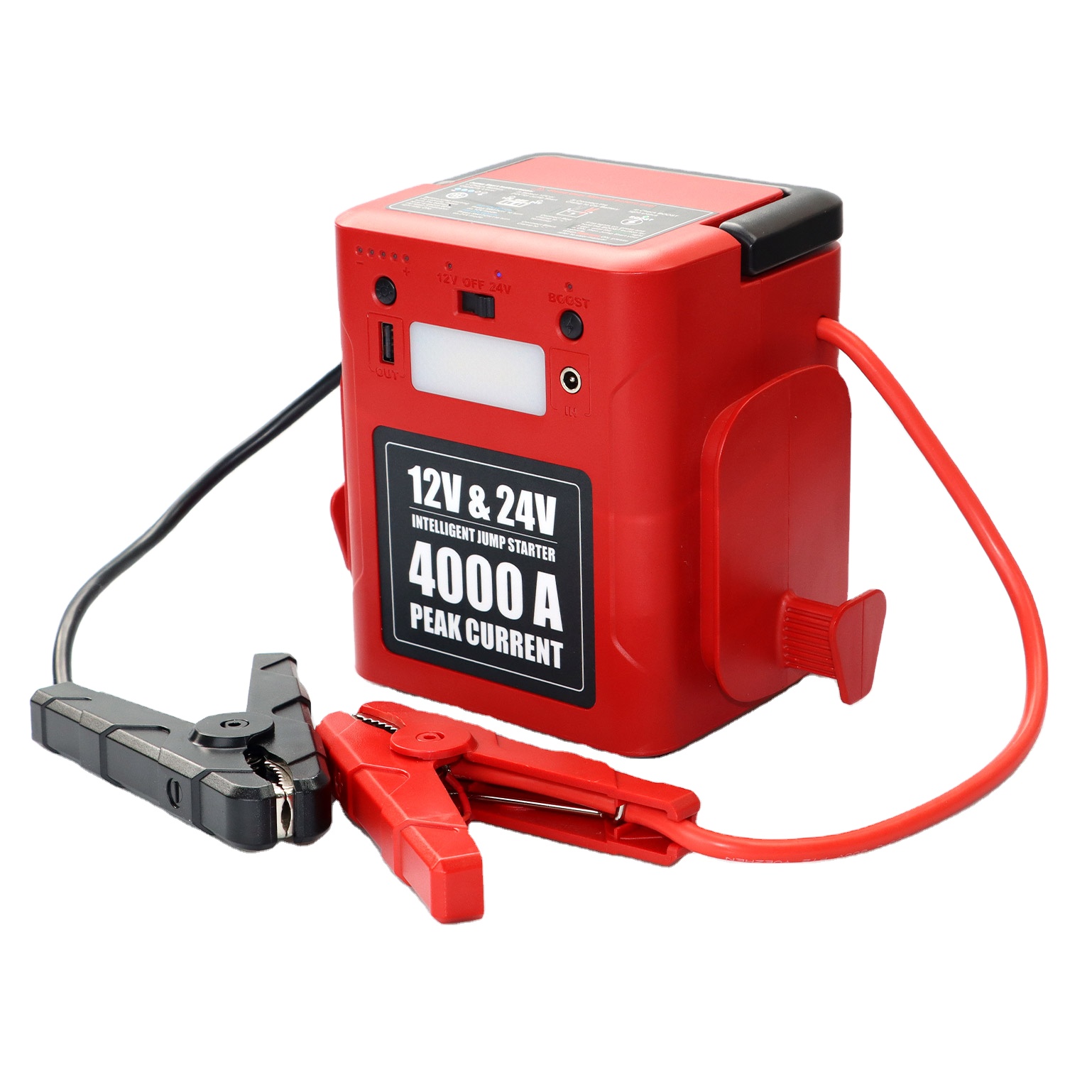 Jump Starter 24V Heavy Duty - Портативное пусковое устройство 4000А 12В/24В для
