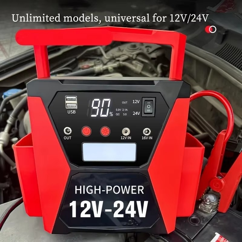 Jump Starter 24V Heavy Duty - Мощное пусковое устройство для автомобилей 12В/24В,