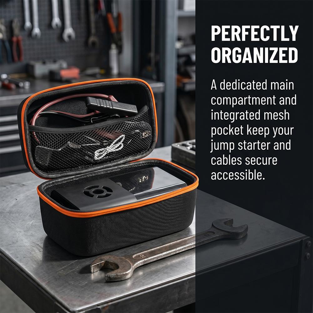 Jump Starter Case Hard Shell - Прочный кейс из EVA для хранения