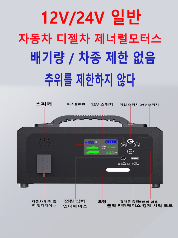 Суперконденсаторный пусковой п – обзор и цена Car Jump Starter 12V 24V Truck