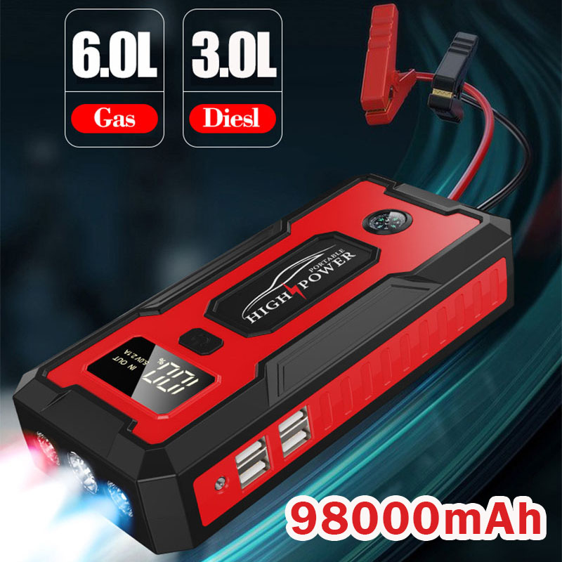 12В мини-пусковое устройство д – обзор и цена Jump Starter 12V Diesel