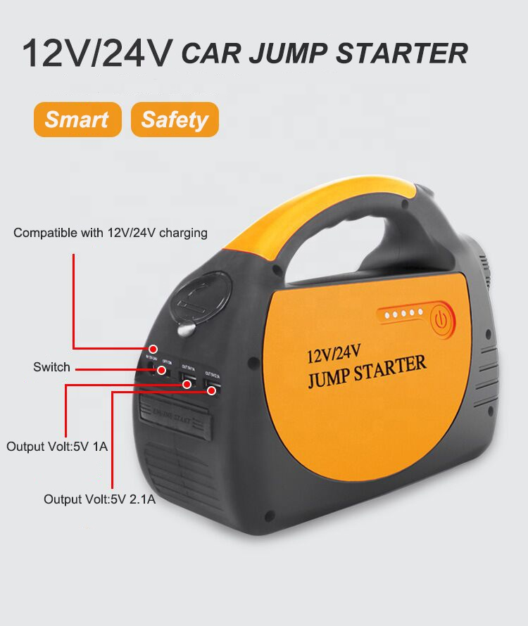 Большая емкость, сильный 30000 – обзор и цена Jump Starter 24V Heavy Duty