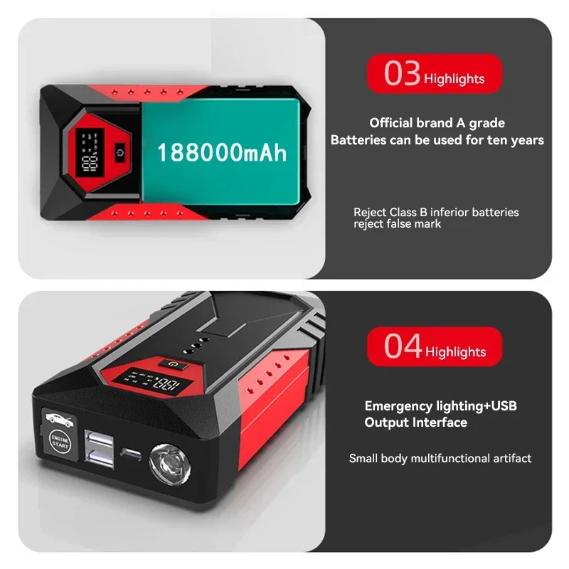 Профессиональный автомобильный – обзор и цена Jump Starter 12V Diesel
