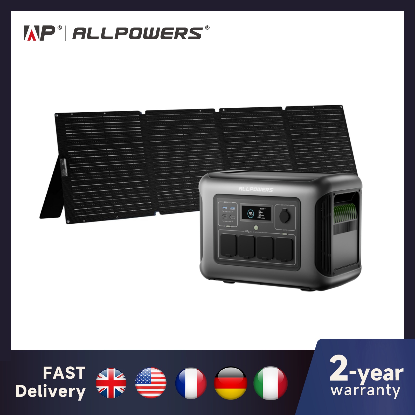 Портативная электростанция ALL – обзор и цена Solar Jump Starter Power Bank