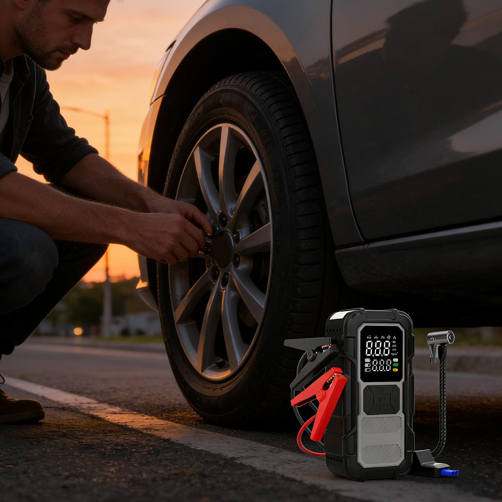 Портативный стартер 12 В 4000  – обзор и цена Portable Jump Starter 4000A