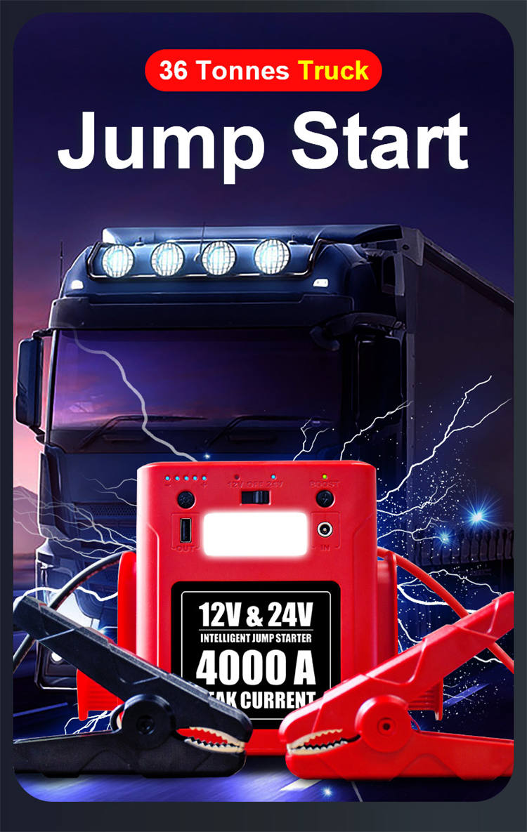 Портативное пусковое устройств – обзор и цена Jump Starter 24V Heavy Duty