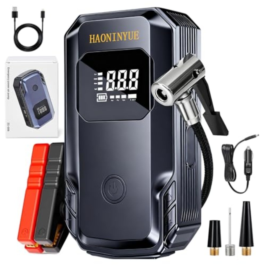 Портативный стартер 3000A 150P – обзор и цена Jump Starter 12V Diesel