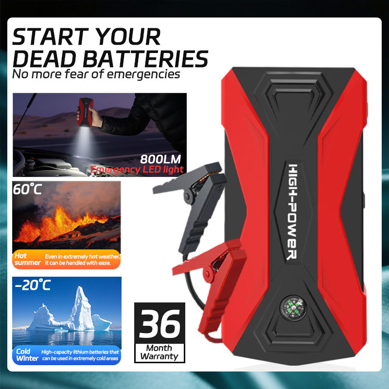 Портативное пусковое устройств – обзор и цена Lithium Jump Starter 3000A Peak