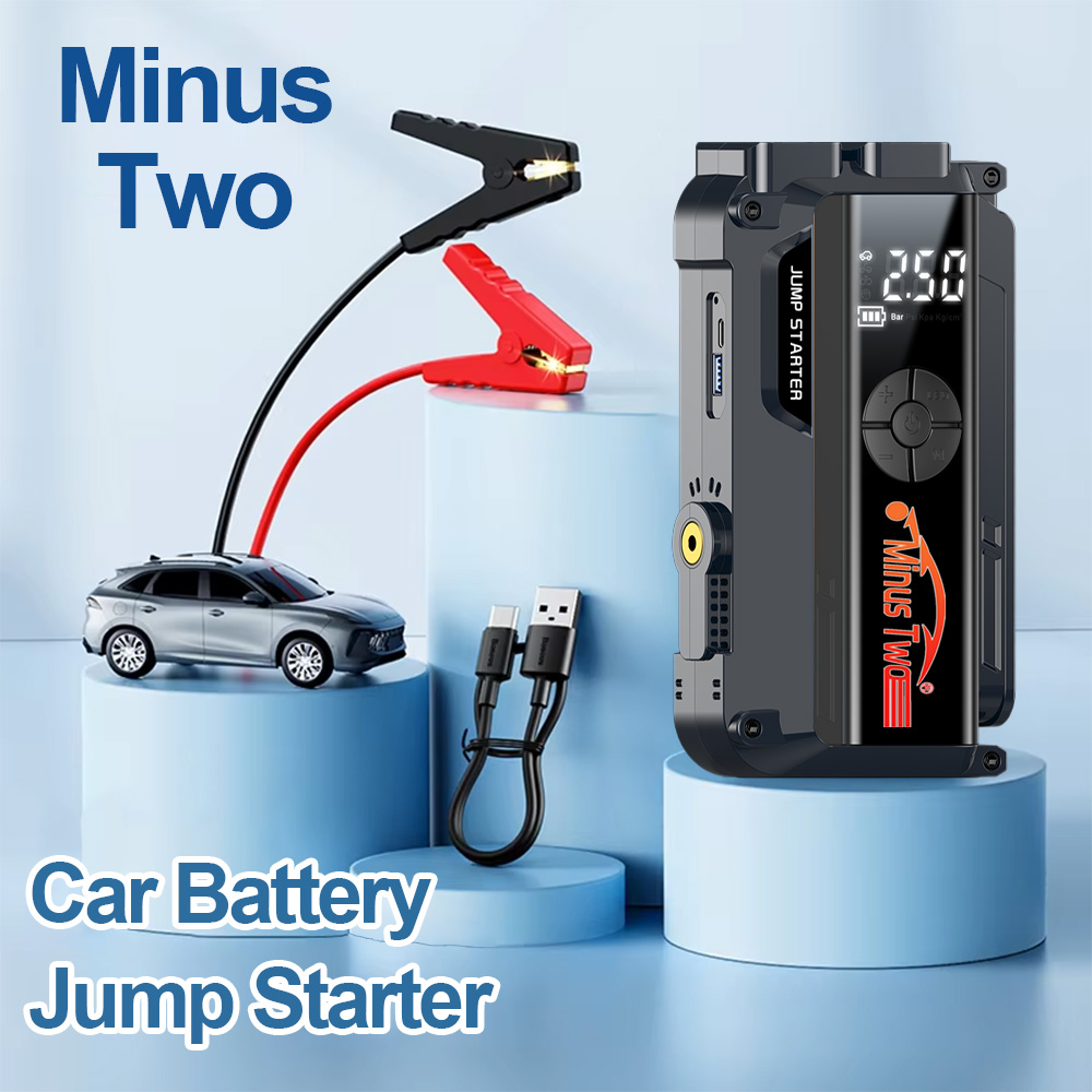 Пуско-зарядное устройство для  – обзор и цена Jump Starter With Air Compressor