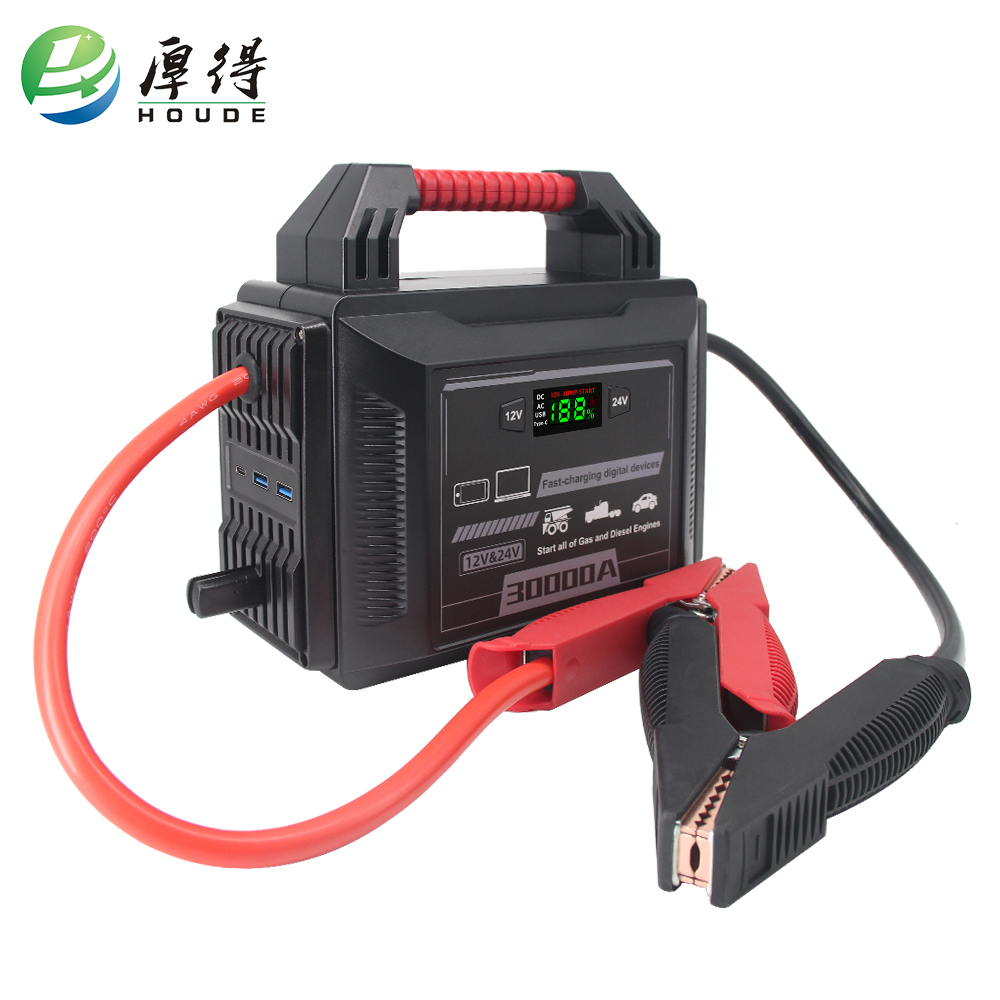 Портативное литиевое пусковое  – обзор и цена Jump Starter 24V Heavy Duty