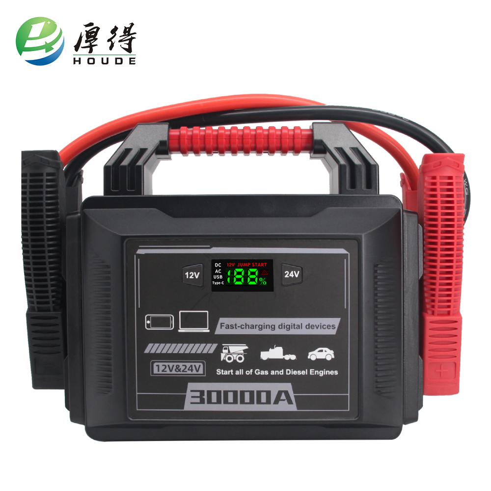 Портативное литиевое пусковое  – обзор и цена Jump Starter 24V Heavy Duty
