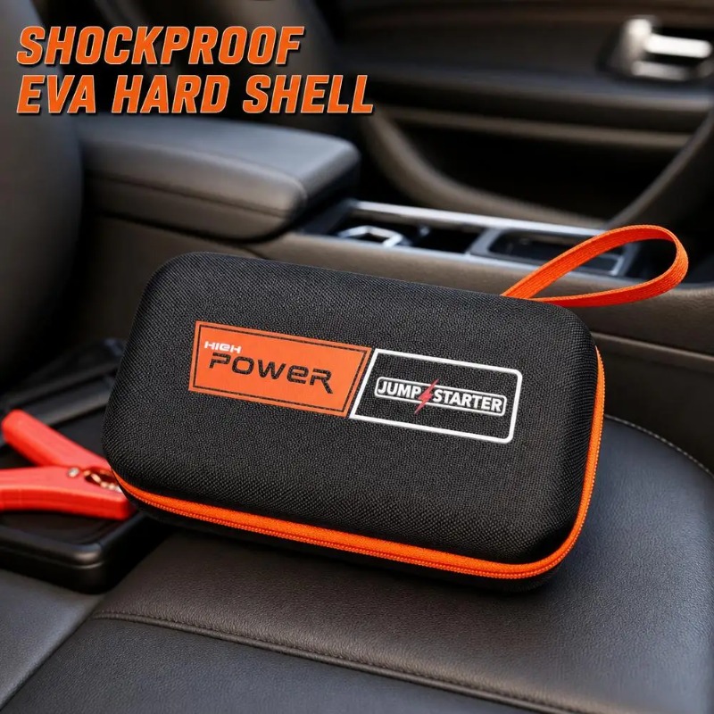 Прочный дорожный чехол из EVA  – обзор и цена Jump Starter Power Bank 20000Mah