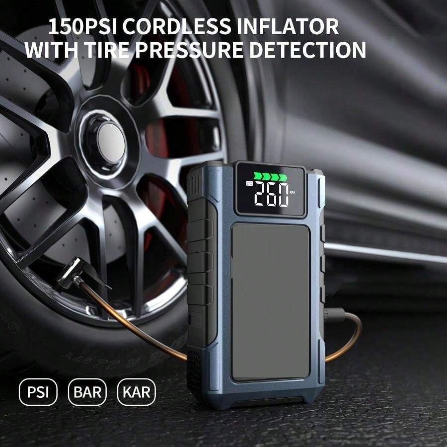Пиковый ток 4000А |   Портатив – обзор и цена Portable Jump Starter 4000A