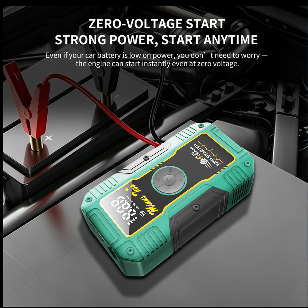 12-вольтовый автомобильный пус – обзор и цена Jump Starter With Air Compressor