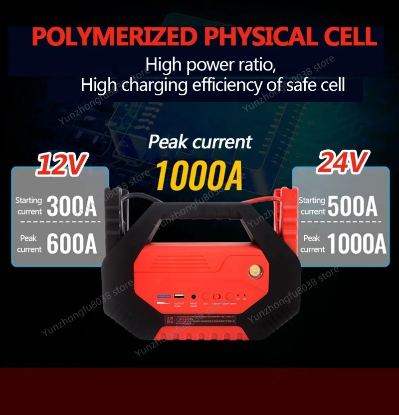Мощное пусковое устройство для – обзор и цена Jump Starter 24V Heavy Duty